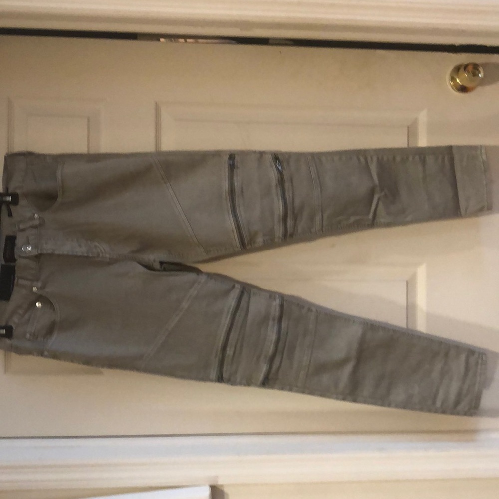 PacSun Khaki Jean with Zippers, size 32x30!